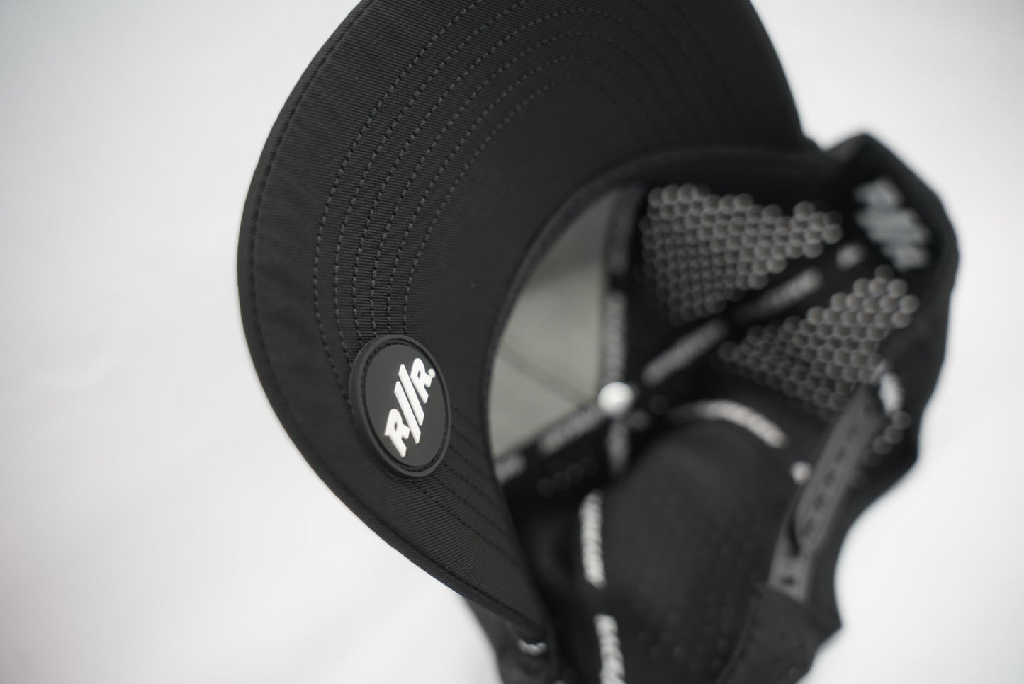 RACE // READY Black CURVED Bill Hat