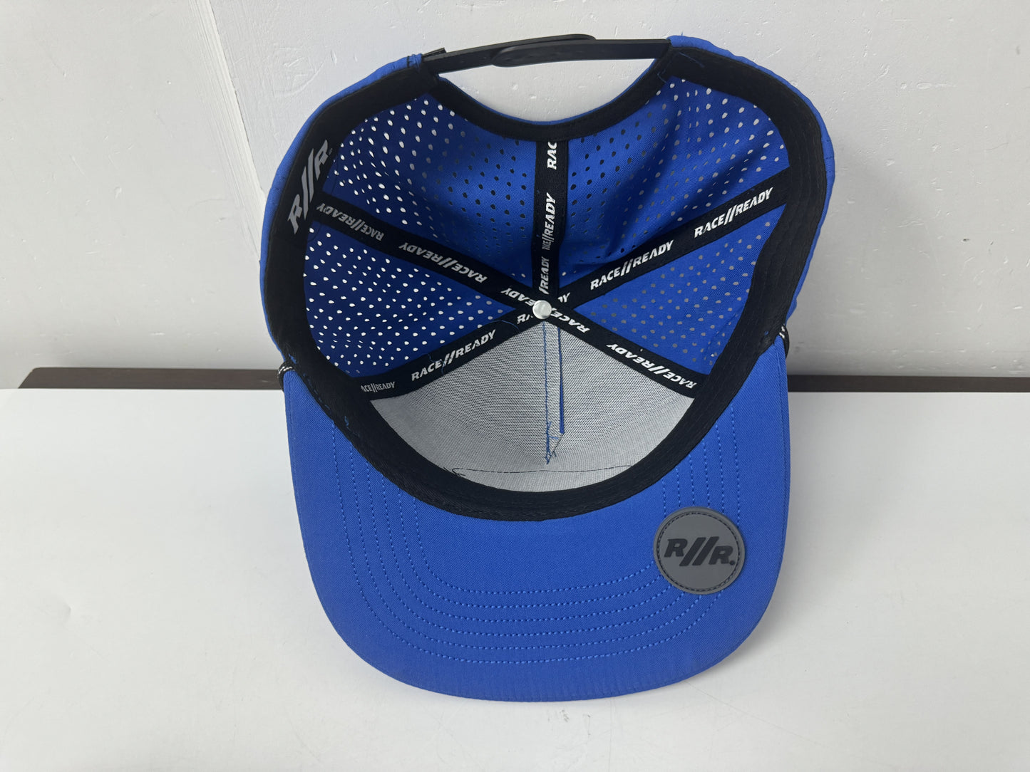 RACE // READY Blue Flat Bill Hat
