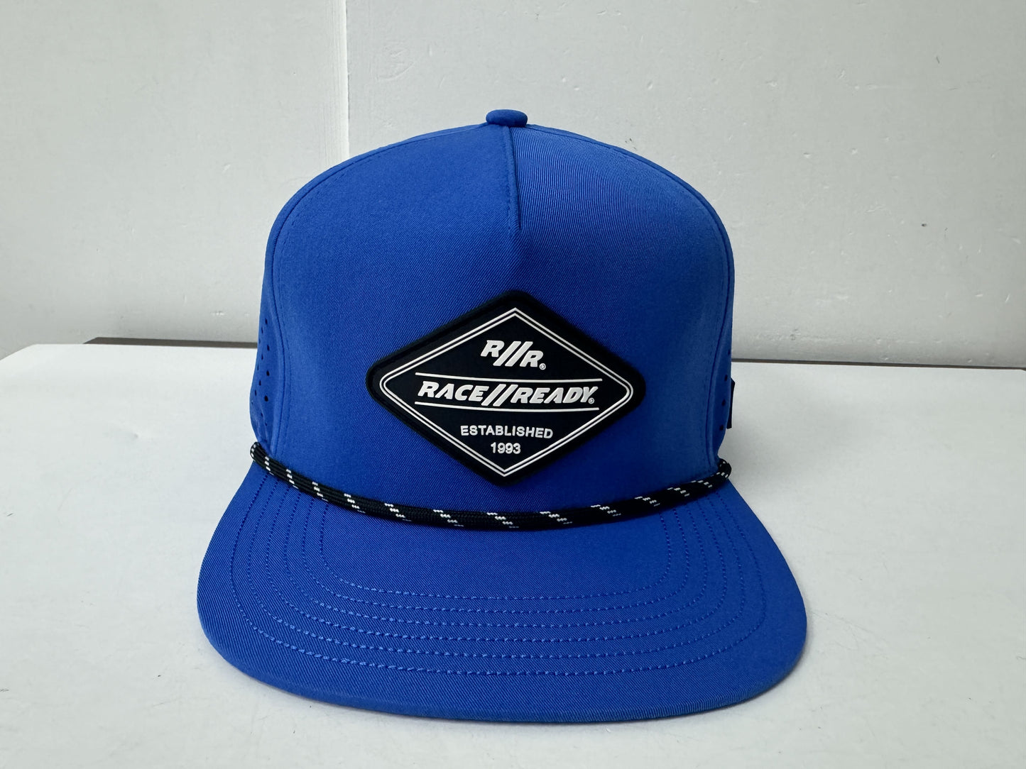 RACE // READY Blue Flat Bill Hat