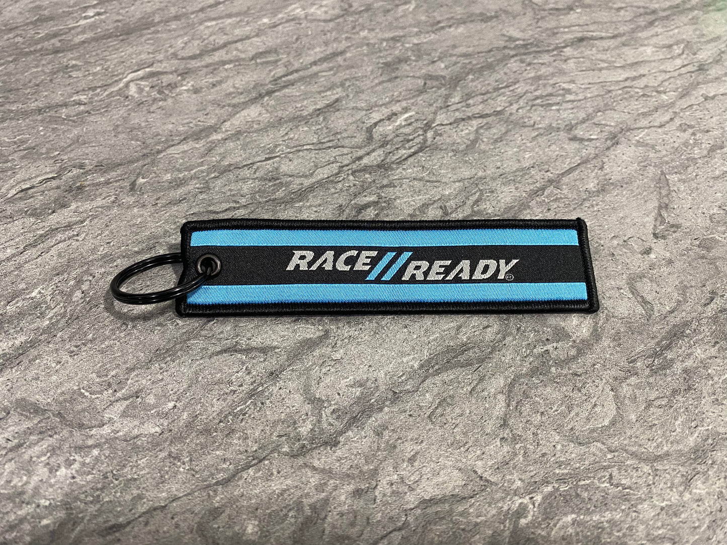 RACE // READY Keychain