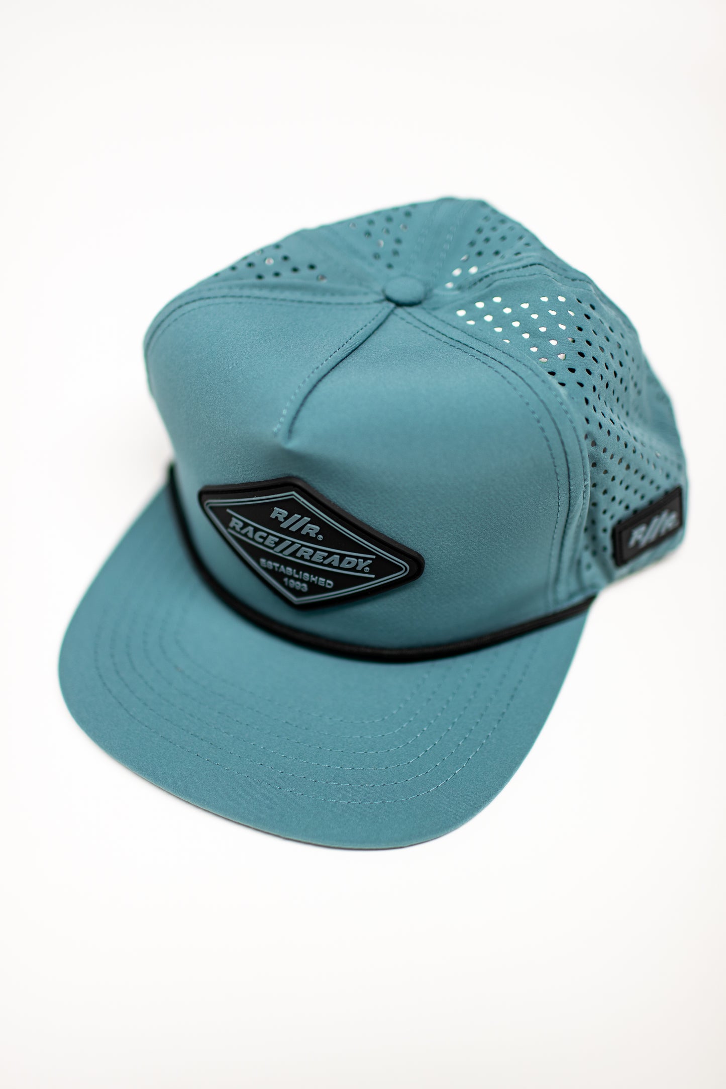 RACE // READY Gray Flat Bill Hat