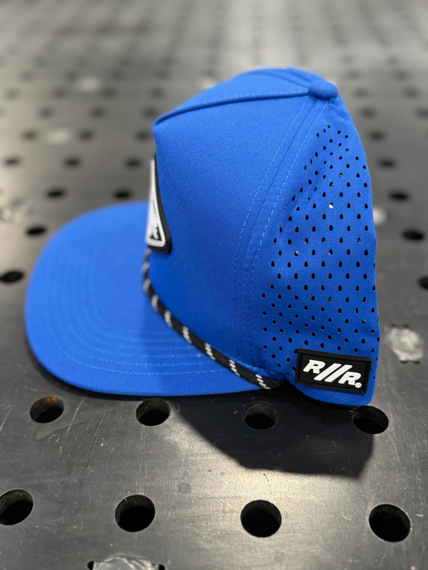 RACE // READY Blue Flat Bill Hat