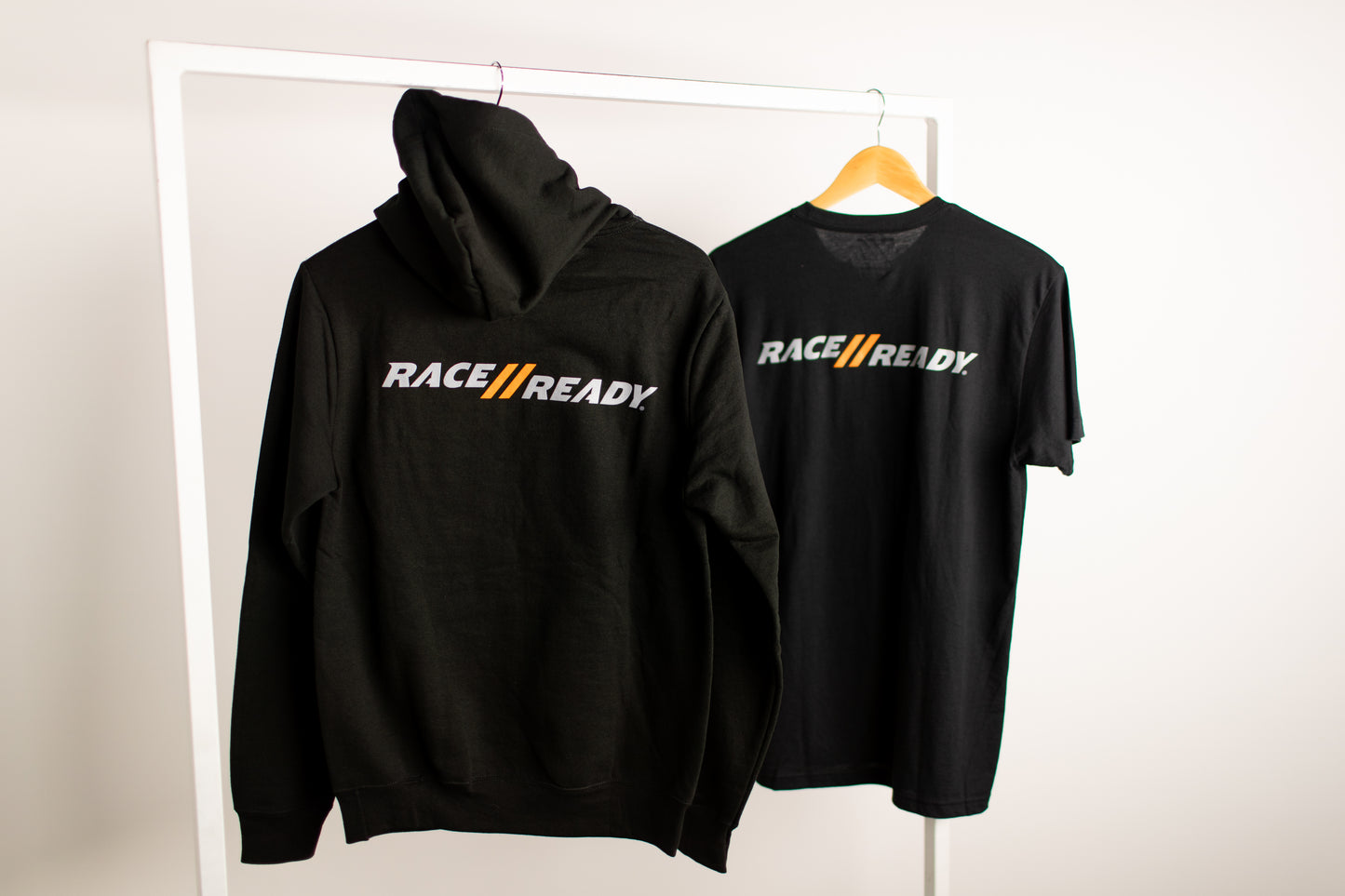 RACE // READY Orange Hoodie