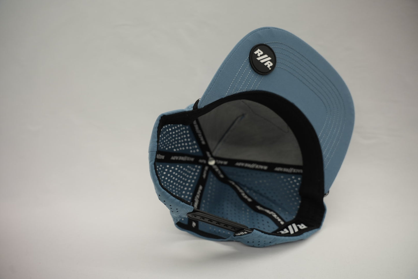 RACE // READY Blue-Gray Flat Bill Hat