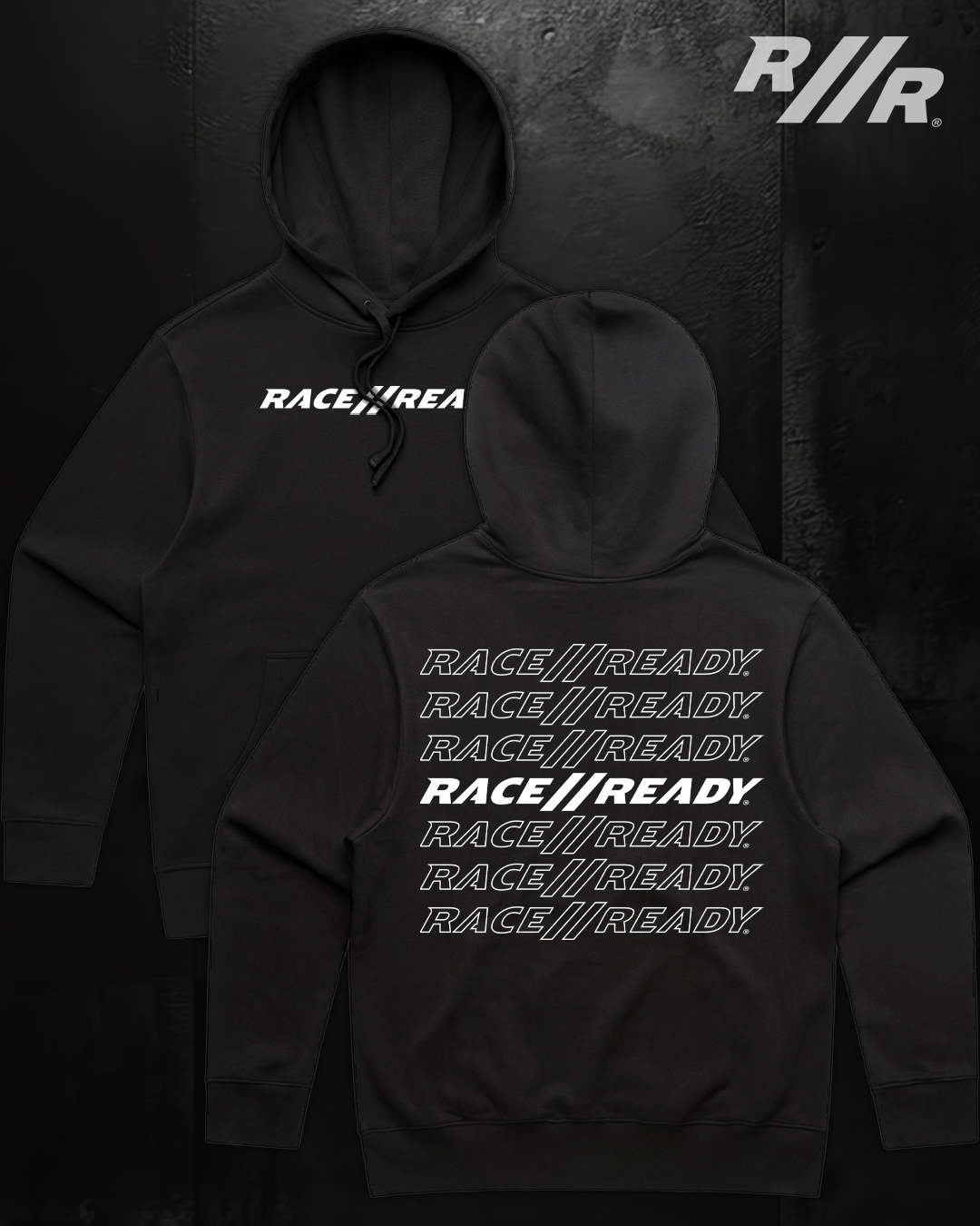 RACE // READY Stack Hoodie
